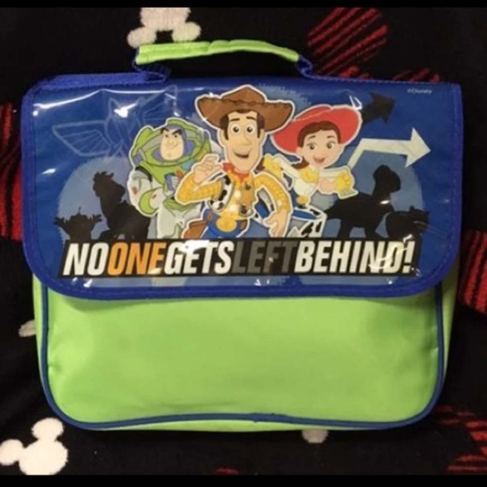 RARE WOODY BUZZ TOY STORY BAG TRAVEL CASE